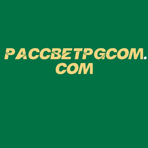 Logo da PACCBETPGCOM